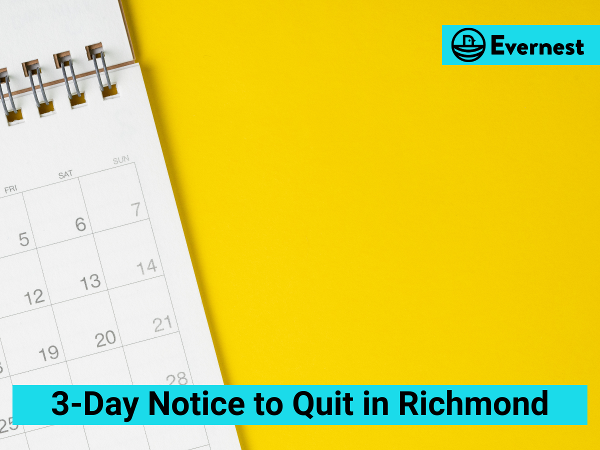 Understanding the 3-Day Notice to Quit in Richmond: A Comprehensive Guide